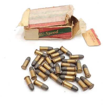 #1004 â€¢ Approx 29 Rounds Of .22 Short
