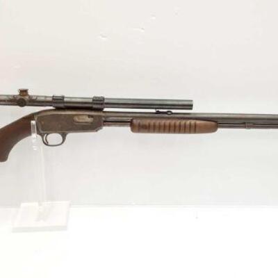 #638 â€¢ Winchester 61 .22 Rifle - Serial Number: 1590
Barrel Length: 24