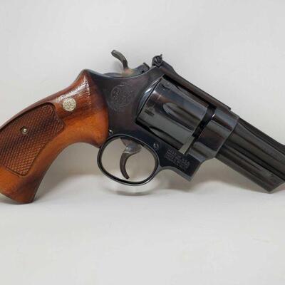 #500 â€¢ Smith&Wesson 27-2 .357 Mag Revolver - CA OK - NO CA SHIPPING SERIAL NO N885896 BARREL LENGTH 4