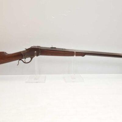 #610 â€¢ Winchester 1885 .45-70 Cal Lever Action Rifle. Barrel Length: 29