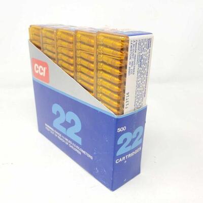 #8074 • 500 Rounds Of CCI 22 LR
