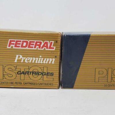 #8054 • 100 Rounds Of Federal Premium 9mm Luger 147 GR Hydra-Shok Jacketed Hollow Point