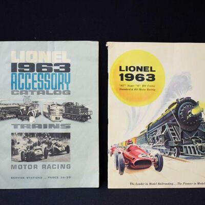 Lionel Trains 1963 Catalog and Accessory Catalog
