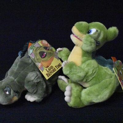 The Land Before Time Stuffed Animals - Two