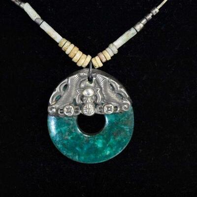 Vintage Laurel Jadette Necklace