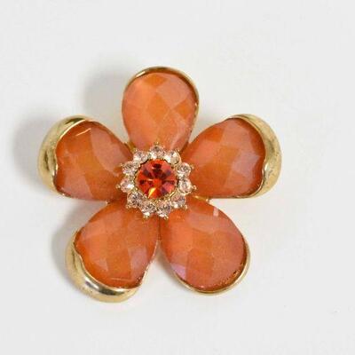 1 5/8" Floral Brooch