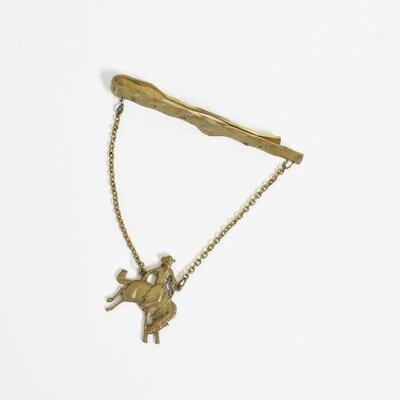 Anson Bucking Bronco Tie Bar