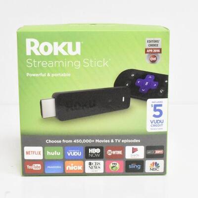 Roku 3600RW Streaming Stick - New in Unopened Box