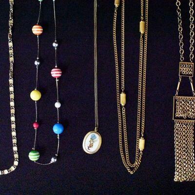 5 Costume Necklaces