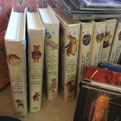 Beatrix Potter children's stories on VHS 