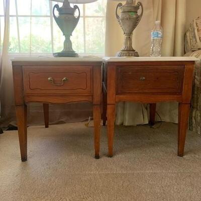 two end tables/nightstands $10 each