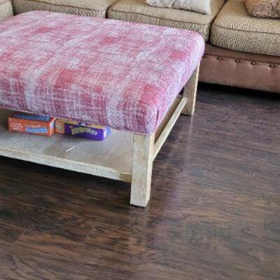 Cushioned center table