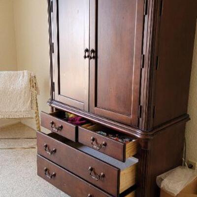 Large wooden armoire