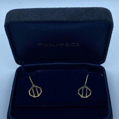 Tiffany & Co 14K Gold Picasso Earrings