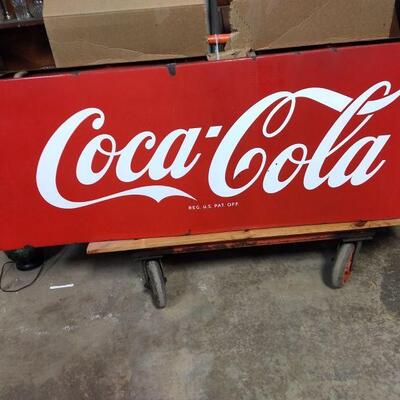 Vintage Coca-Cola Advertising Sign (We Have Two)
