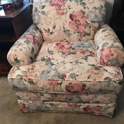 Sofa Express upholstered armchair $129