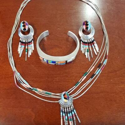 Native American jewelry STERLING SILVER 