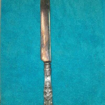 https://www.ebay.com/itm/114855483132	ME3086 USED TIFFANY & CO. STERLING SILVER BLUNT TABLE KNIFE KING PATTERN		Auction
