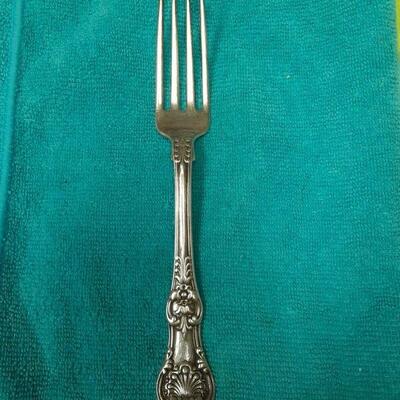 https://www.ebay.com/itm/124776574975	ME3067 USED TIFFANY & CO. 7 1/2 INCH STERLING SILVER FORK KING PATTERN		Auction
