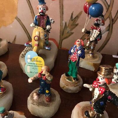 Ron Lee Original Clown Figurine Collection