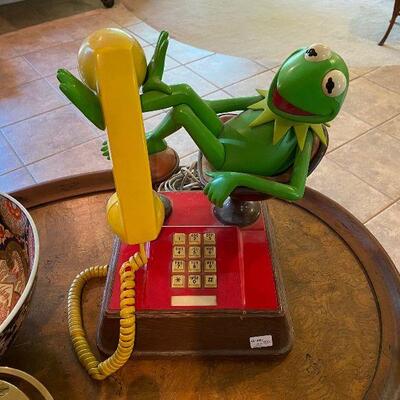 Vintage Kermit the Frog Phone
