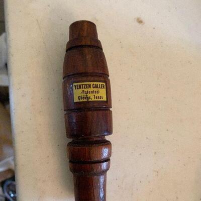 https://www.ebay.com/itm/124776501219	TM9420 Yentzen Caller Patented Groves, Texas Duck Call		Buy-It-Now	 $19.99 
