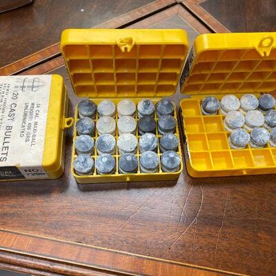 https://www.ebay.com/itm/124776501227	TM9434 Maxi-BALL .54 Cal No 7296 Cast Bullets UShip or Local Pickup		Buy-It-Now	 $19.99 
