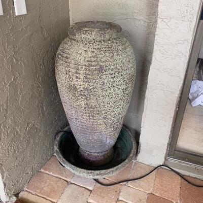 Large vase fountain