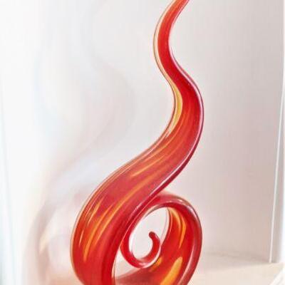 Handblown glass art