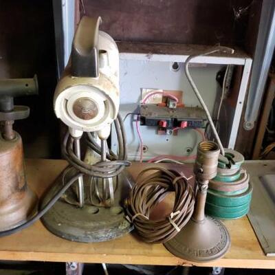 #1462 â€¢ Vintage Oil Lantern, Electric Mixer, And More
