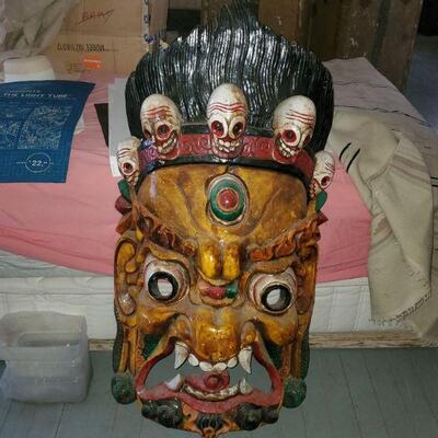 Vintage Oni Mask