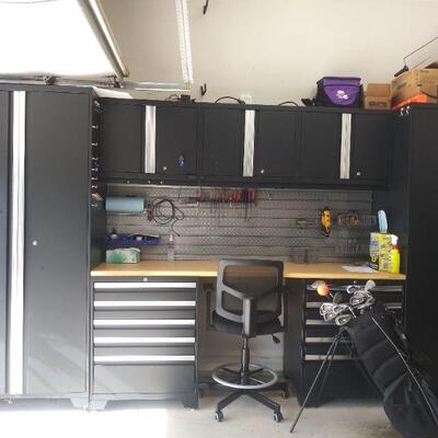 Modular Organizing Garage Setup. Can arrange for appt in Coppell.  3 years old. $1600