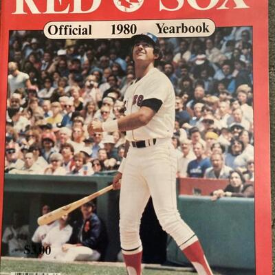 1980 Boston Red Sox Magazine. Priced at $5