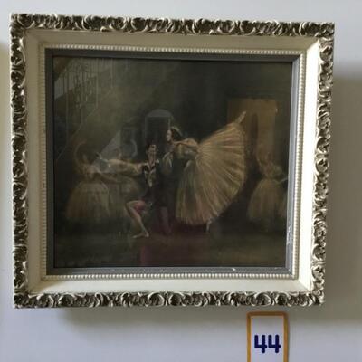 #44 Ballet 22.5" x 20" Priced at $45