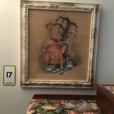 #17 Painting on Velvet. Priced at $25