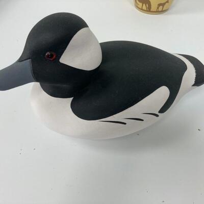 Duck Decoys by John W. Leider priced individually at $35 each.
