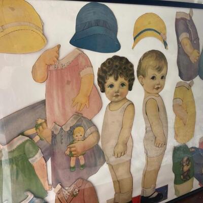 1930's Joan & Bobby Paper Dolls.  Priced at $85.