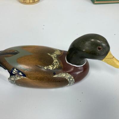 Duck Decoys by John W. Leider priced individually at $35 each.