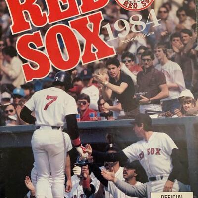 1984 Boston Red Sox Magazine.  Priced at $5