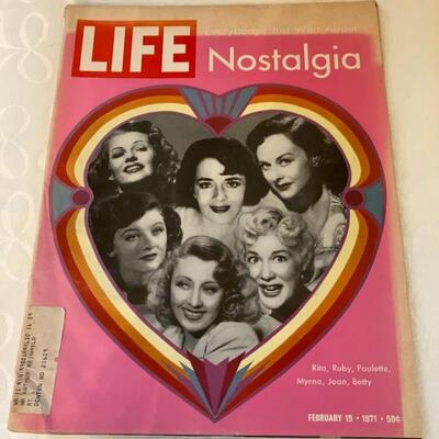 Life Magazine - Nostalgia.  Priced at $5