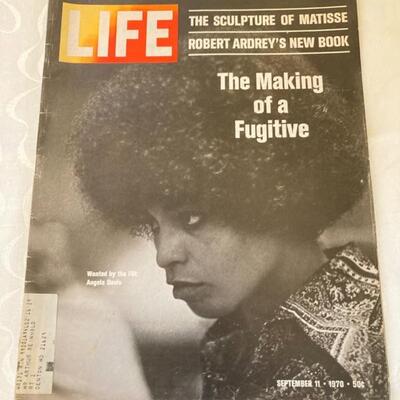 Life Magazine - The making of a Fugitive.  Priced at $7