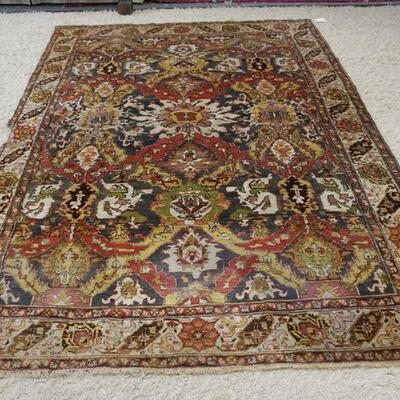 1108	ROOM SIZE ORIENTAL RUG, 9 FT 3 IN X 6 FT 6 IN 

