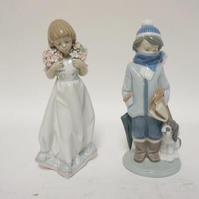 1118	LOT OF TWO LLADRO FIGURES 8 IN 
