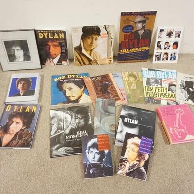 1233	COLLECTION OF BOB DYLAN BOOKS AND RELATED 
