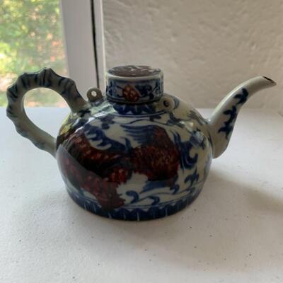 antique Chinese teapot