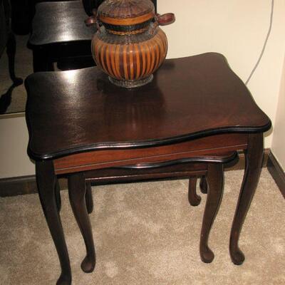 NESTING TABLES   BUY IT NOW $ 65.00