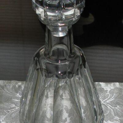 BACCARAT CRYSTAL DECANTER     BUY IT NOW $ 85.00