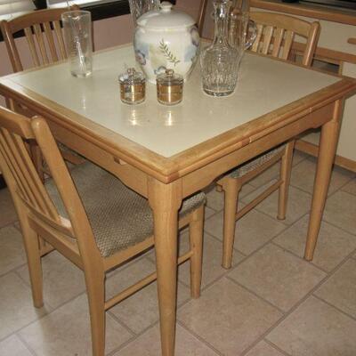refractory kitchen table and 4 chairs   BUY IT NOW $ 185.00