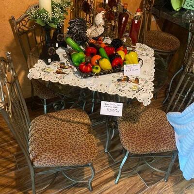 Table and chairs have sold beyond my control. 