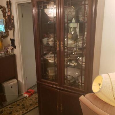 China cabinet or curio cabinet to display your collectibles
